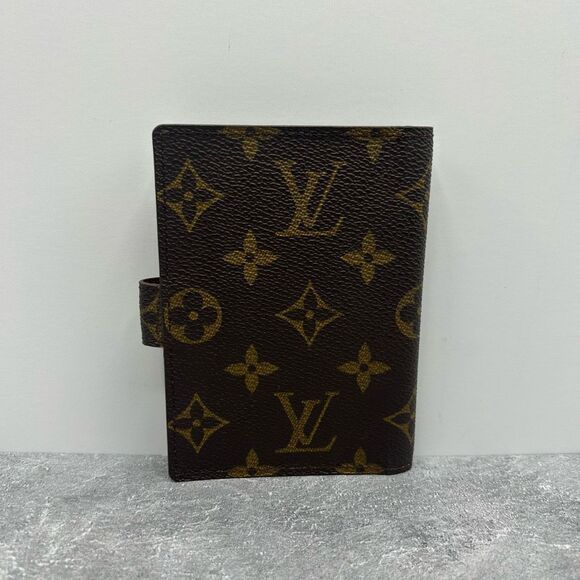 Louis Vuitton Monogram Etui Palm Cover Dark Brown Coated Canvas - Picture 3 of 16